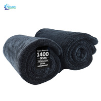 Serviettes de séchage pour voiture en microfibre torsadée, grand format, avec logo personnalisé, 1400 g/m², 120 g/m², super absorbantes, séchage rapide, écologiques