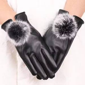 Guantes de Invierno para Mujer, de Piel Sintética, con Pantalla Táctil, Forrados y Cálidos, para Deportes, Viajes, Fiestas y Ciclismo - Product Image 3