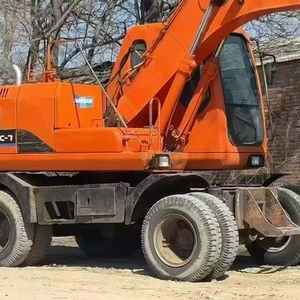 Excavadora <span class=keywords><strong>de</strong></span> Ruedas Compacta Usada en Buen Estado y Pintada, Doosan DH150LC-7 <span class=keywords><strong>de</strong></span> 15 Toneladas, DH 150LC-7, DH150 - Product Image 3