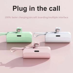 Prodotti di Tendenza: Power Bank Portatili Personalizzabili, Mini Batteria da 3000mAh, Caricabatterie a Capsula con Portachiavi, Power Bank Tipo C - Product Image 1