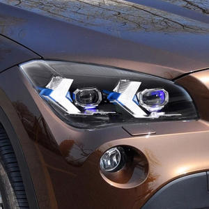 Lampes avant pour <span class=keywords><strong>BMW</strong></span> <span class=keywords><strong>X1</strong></span> E84 2010-2015 Auto Headlights Assembly Upgrade Startup Effect DRL LED Projector Lens Tool Accessories - Product Image 2