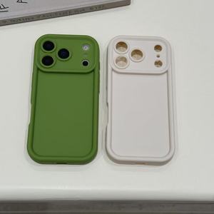 Custodia Ultra Sottile in Silicone Morbido per Fotocamera, Cover Flessibile in TPU Anti-Caduta per <span class=keywords><strong>iPhone</strong></span> 17 16 15 14 <span class=keywords><strong>13</strong></span> 12 11 - Product Image 5