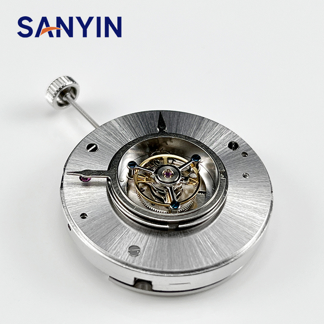 Central Tourbillion Movement Manual Winding Tourbillion Automatic Luxury Mechanical Movement Watches Parts Manufacturer OEM LOGO