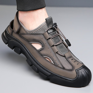 Men Mesh Closed Toe <b>Water</b> <b>Shoes</b> Summer Anti Slip Beach Outdoor Hiking <b>Shoes</b> - Product Image 3