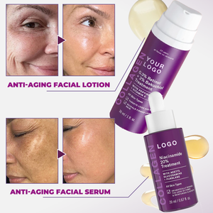 Tratamiento de Retinol y Bakuchiol de Marca Privada 0.3% Retinol + 2% Antienvejecimiento Reafirmante Reduce las Arrugas Unifica el Tono de la Piel Suero de Péptidos - Product Image 6