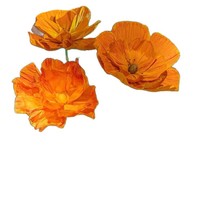 Grandes fleurs artificielles en papier lotus réalistes faites à la main pour la décoration murale de scène de mariage et d'événements