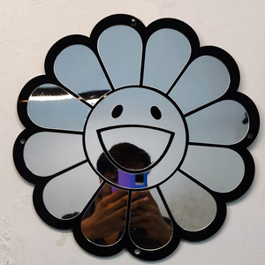 <span class=keywords><strong>Akashi</strong></span> Murakami flor Acrílico decoración espejo Waill pegatina señal personalizada Selfie espejos espejo de pared - Product Image 1
