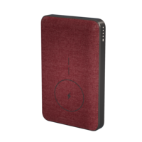 2025 nouveau ODM OEM tissu PD 20W 15W chargeur sans fil batterie externe avec batterie d'une capacité de 10000mAh avec support de téléphone