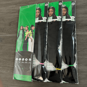 Cheveux à tresser ultra-yaki jumbo très demandés pour tresses africaines, extensions de cheveux pré-étirées, mèches à tresser, tresses africaines - Product Image 5