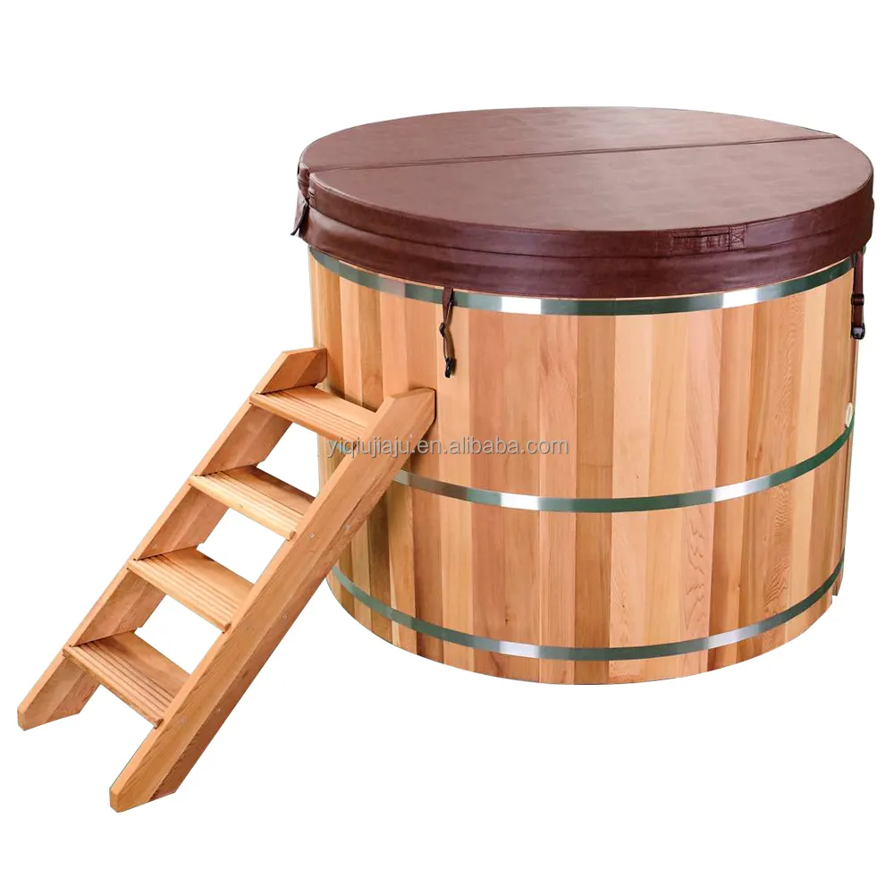 Cedar Lover produk penjualan terbaik Outdoor kayu 5-7 orang Electric Spa Hot Tub