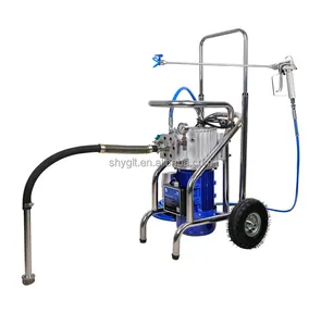 G36 high pressure 9Liters flow 220v industrial residential paint sprayer four guns spraying vacuum painting system