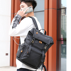 2025 Men's Business Casual Large Capacity Travel Bag Computer Backpack Junior High School Student Schoolbag Backpack - Product Image 6