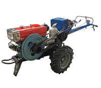 8hp 15hp 18hp Tracteur agricole diesel à conducteur marchant pour la vente