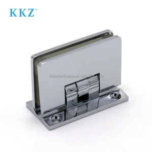 KKZ GH italia lucido specchio cromato in ottone può regolazione angolare di 90 gradi vetro per montaggio a parete porta doccia <span class=keywords><strong>cerniera</strong></span> a <span class=keywords><strong>scatto</strong></span> - Product Image 2