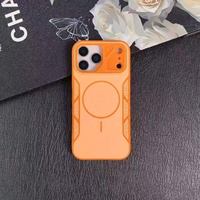 Étui magnétique pour téléphone, coque de charge sans fil, coque de protection fine pour téléphone portable