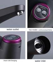 Distributeurs d'eau portables de bureau mini automatiques à chargement par le bas de 5 gallons avec pompe électrique autonome