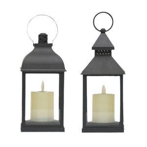 Lanterne LED Poney Style Rétro de Noël, <span class=keywords><strong>Lampe</strong></span> <span class=keywords><strong>Bougie</strong></span> Électronique Créative pour Décoration Intérieure avec Veilleuse, Cadeau Transfrontalier - Product Image 5