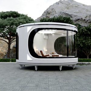 Casa Redonda Tipo Cabaña Guose con Cama, Casa Personalizada, Cabaña Tipo Cápsula Espacial - Product Image 1