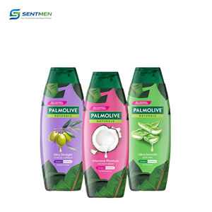 <span class=keywords><strong>Shampooing</strong></span> et après-shampoing <span class=keywords><strong>Palmolive</strong></span>, variétés assorties, soin lissant et nourrissant pour les cheveux (vert, rose, violet) 180 ml - Product Image 2