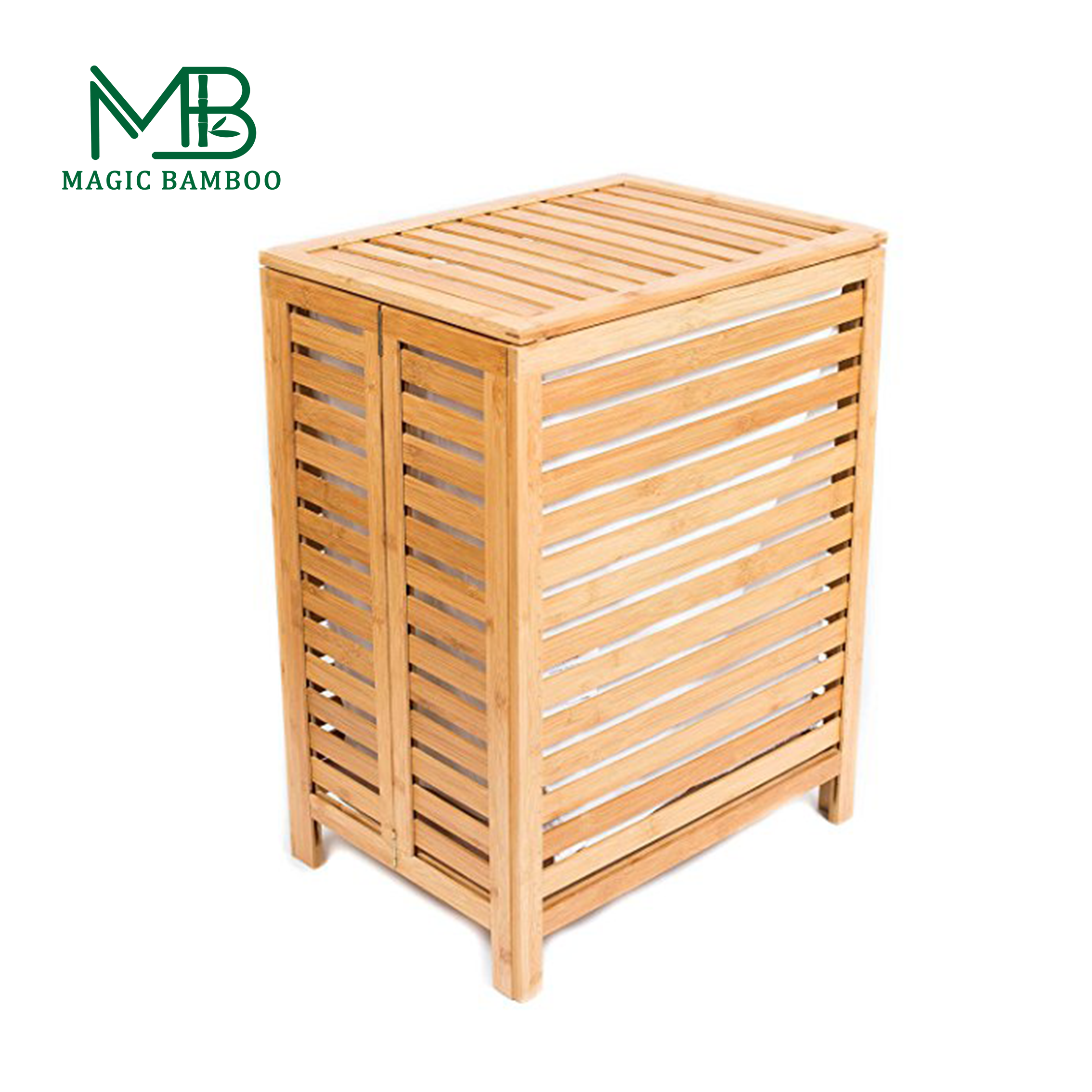 Уникальная бамбуковая корзина для белья для ванной комнаты