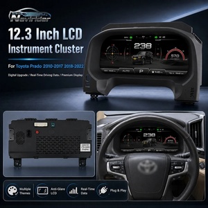 Tableau de bord numérique pour Land Cruiser Prado 2010-2023, écran LCD, compteur de vitesse, cockpit virtuel, tachymètre, odomètre - Product Image 4