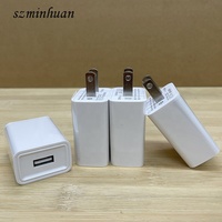 Adaptateur de chargeur de téléphone USB 5V 2.1A pour iPhone X XR 8 7 iPad chargeur de voyage mural rapide Usb prise américaine pour Samsung S9 Xiaomi