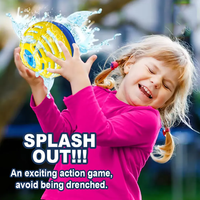 Ensemble de jouets à eau Fun Family Splash Bomb Activité éducative intérieure/extérieure avec ballon de minuterie pour attraper et lancer des jeux