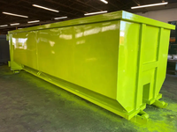 Machines de traitement des déchets de construction à usage intensif-Conteneur à benne basculante pour l'enlèvement des ordures