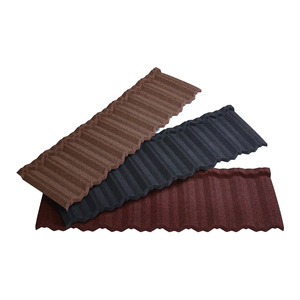 Cosecha de agua de lluvia Decorativo Tipo clásico Eurotil Tejas de acero recubiertas de piedra Mabati <span class=keywords><strong>Boral</strong></span> Decre House Building - Product Image 4