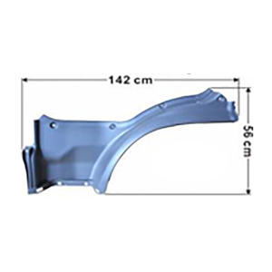 Pièces de rechange de carrosserie de camion nouveau Design garde-boue chromé pour Hino Mega 500 Shanghai OEM ABS Base De Metal Para Espejo Camion <span class=keywords><strong>Isusu</strong></span> 500 - Product Image 2