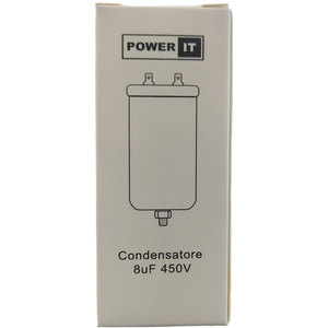 Condensador de 8uF 450V con terminal M8 para aplicaciones de arranque y funcionamiento de motores - Product Image 2