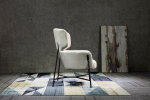 Greenfield Mobili di Lusso Di Grandi Dimensioni Bule Poltrona <span class=keywords><strong>Con</strong></span> Schienale Alto Per La Camera Da Letto E55 - Product Image 6