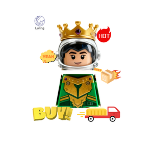 Figurines de super-héros de films, figurines d'extraterrestres sombres, anti-héros, blocs de construction, petites particules ABS, jouets éducatifs de construction - Product Image 4