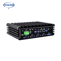 Noyau IBOX-3026 I7-1179G7 Quad Core 2.8GHz Nano PC 2 Port LAN Mini PC Ordinateur Embarqué Support Linux OS