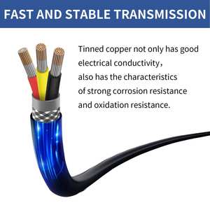 Zhong Hua UL2464 20AWG สายลำโพง3แกน, ลวด CNC หุ้มฉนวนสำหรับเครื่องเราเตอร์ CNC แกนหมุน VFD เครื่องพิมพ์3D - Product Image 4