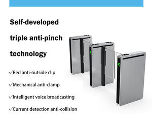 ACS ระบบประตูหมุนอเนกประสงค์อัตโนมัติ | บัตร RFID + face ID + สแกน QR มือถือสำหรับสนามกีฬาและตั้งแคมป์ขององค์กร - Product Image 3