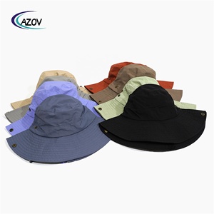 Gorra de Pescador para Niños AZOV, Suave, con Cordón Ajustable, de Secado Rápido, Impermeable, con Ala Ancha, Tipo Bucket - Product Image 2