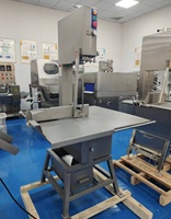 Promosi Baru Mesin Pemotong Tulang Daging Beku Otomatis RuiCheng dengan Pisau Stainless Steel untuk Daging Kambing, Sapi, dan Kuku, Kapasitas Tinggi 2.2kW