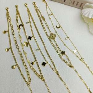 ราคาต่อชิ้นเริ่มต้นเพียง $0.49 ตัวล็อคสร้อยคอไทเทเนียม ต่างหูโลหะผสมสำหรับผู้หญิง สร้อยข้อมือสแตนเลส ขายส่ง - Product Image 2