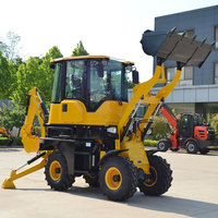 Chargeur sur pneus WZ15-10 approuvé HERACLES CE de marque chinoise avec chargeuse-pelleteuse à charge nominale de 1 tonne pour la construction et le jardin