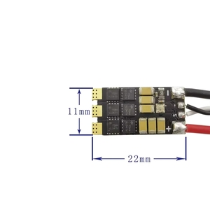 Hakrc BLS 20A Fa blheli-S Dshot150/300/600 2-5S ไร้แปรง ESC มีไฟ LED RGB ในตัวสำหรับโดรนแข่งขัน - Product Image 3