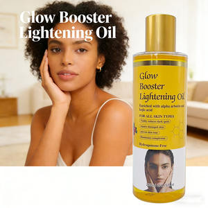 Huile Corporelle Éclaircissante Marque Blanche <span class=keywords><strong>pour</strong></span> Éclat de la Peau, Répare <span class=keywords><strong>les</strong></span> Peaux Abîmées et Unifie le Teint des Femmes Noires – Arbutine et Huile d'Olive - Product Image 3