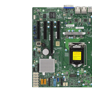 เมนบอร์ดเซิร์ฟเวอร์ X11SSM-F ซ็อกเก็ตเดี่ยว H4 LGA 1151 รองรับ 4DIMM สล็อต 64GB Unbuffered ECC DDR4 SATA3 เสถียรสำหรับระบบเซิร์ฟเวอร์ NAS - Product Image 4