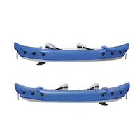 Canopée gonflable pour bateau, 3.21 m de Long, avec pagaie, équipement de divertissement aquatique