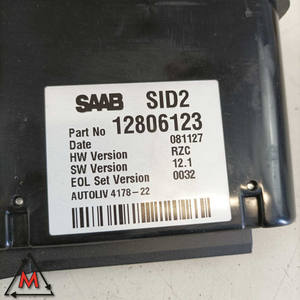 Écran multifonction 12806123 pour Saab 9-5 Mk1 1997-2010 d'occasion (84026) - Product Image 6