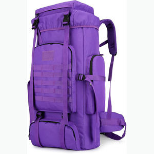 Mochila de Senderismo Personalizada con Logotipo, Muestra Gratuita, Mochila de Viaje Grande Multiusos para Hombre con Lona - Product Image 4