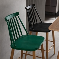 Tabouret de bar en bois, chaise, de bar, moderne, pour restaurant, ensemble de chaises modernes
