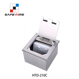 Safewire HTD-210C ABS nhựa không thấm nước ổ cắm tùy chỉnh 16A mặt đất mở Hidden tầng ổ cắm với điện cắm - Product Image 1