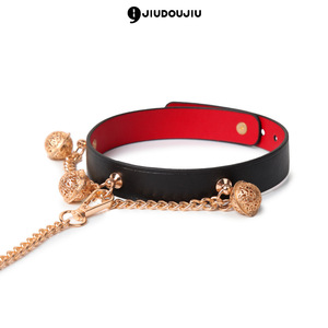 Collier ras-de-cou avec pendentif cloche, jouets sexuels SM, BDSM pour adultes, traction alternative, collier ras-de-cou pour adultes - Product Image 2
