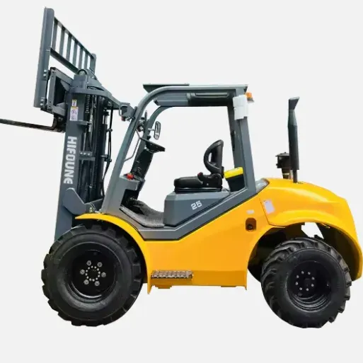 HIFOUNE 3.5ton 4WD डीजल इंजन ऑफ रोड रफ टेरेन फोर्कलिफ्ट